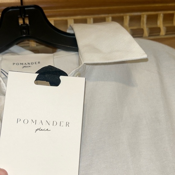 White Oxford Harris Shirt Dress
POMANDER PLACE - Picture 7 of 11